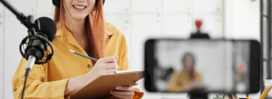 Cómo organizar una sesión de grabación de contenido